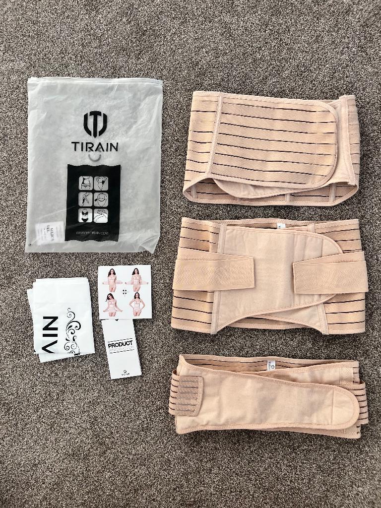Postpartum Buikband, Kleding | Dames, Positiekleding, Zo goed als nieuw, Buikband, Maat 38/40 (M), Beige, Ophalen