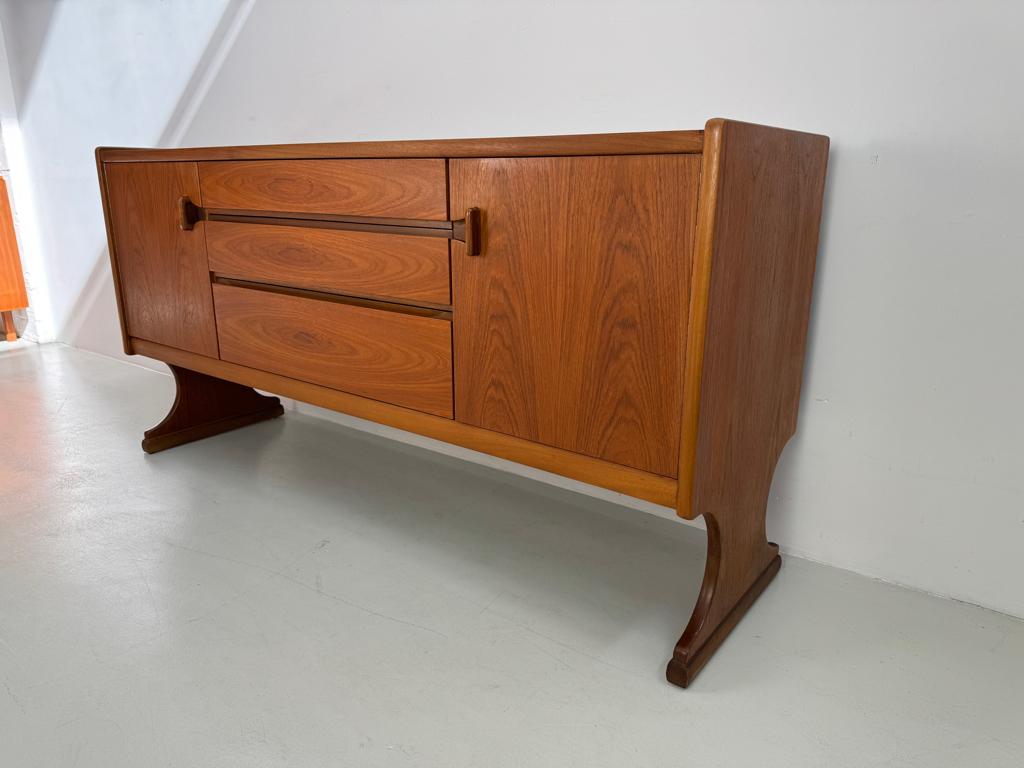 Vintage dressoir, Verzenden, Zo goed als nieuw, 25 tot 50 cm, 150 tot 200 cm