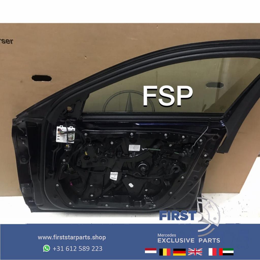 W205 S205 DEUR RECHTS VOOR PORTIER C Klasse BLAUW 2014-2020, Gebruikt, -, Deur, Ophalen of Verzenden