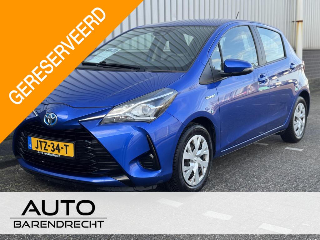 Toyota Yaris 1.5 Hybrid Business Plus Clima | Dealer onderho, Gebruikt, 4 cilinders, Met garantie (alle), Blauw