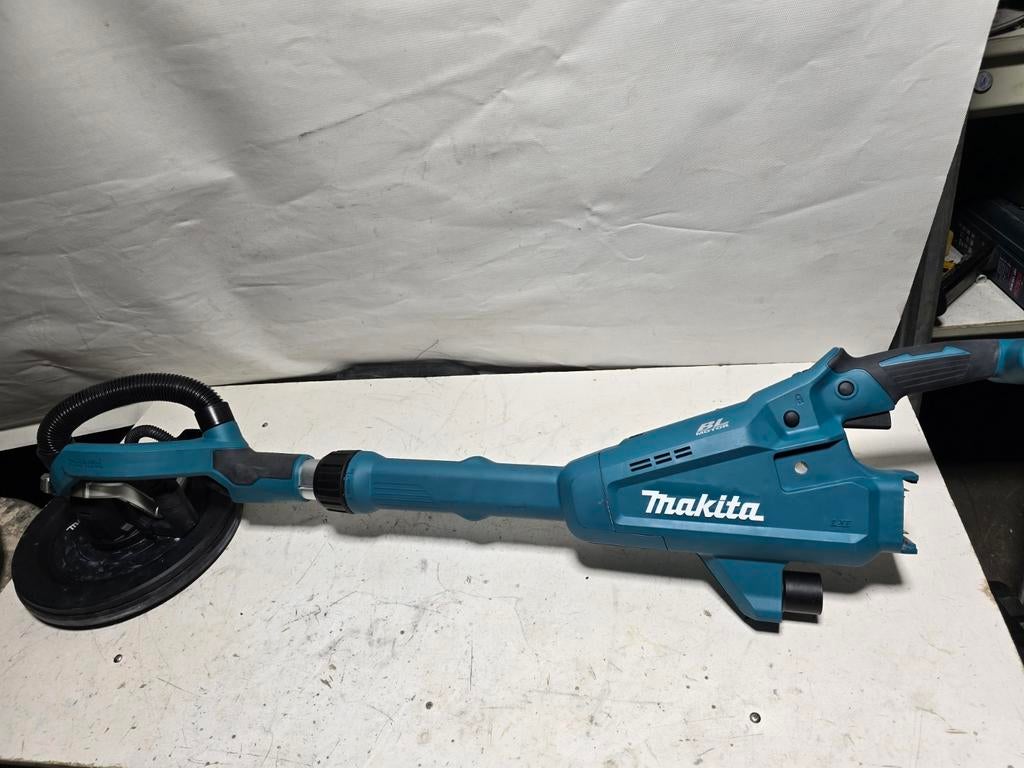 Makita DSL801 18V Li-Ion Accu Langnek Schuurmachine Body, Makita, Ophalen of Verzenden, Zo goed als nieuw, N.v.t