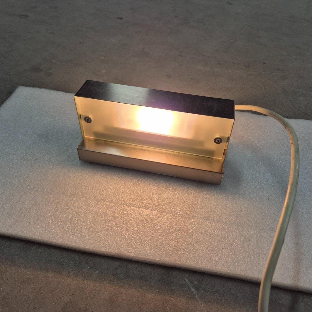 LUXE RVS WANDSPOT 100 WATT HALOGEEN REGELBAAR, Huis en Inrichting, Ophalen of Verzenden, Nieuw, Metaal of Aluminium, Halogeen