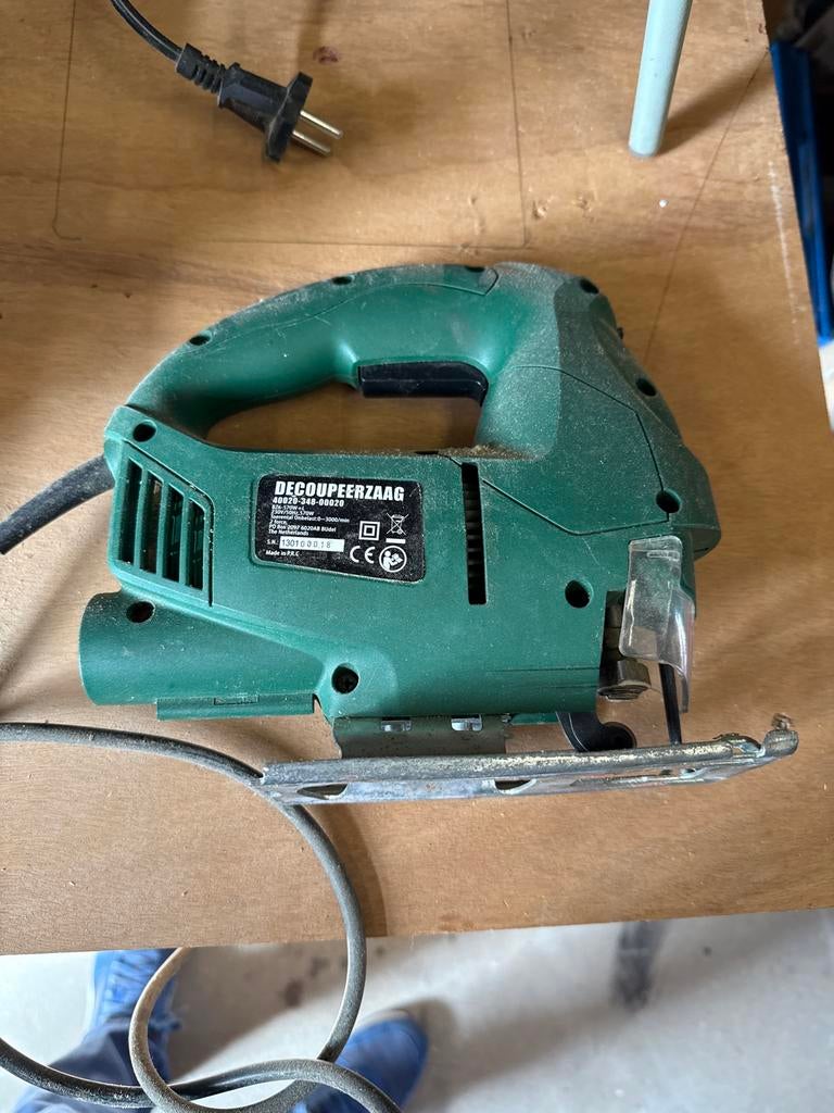 2Force Decoupeerzaag - Gebruikt, Ophalen, Gebruikt, Decoupeerzaag, 600 tot 1200 watt