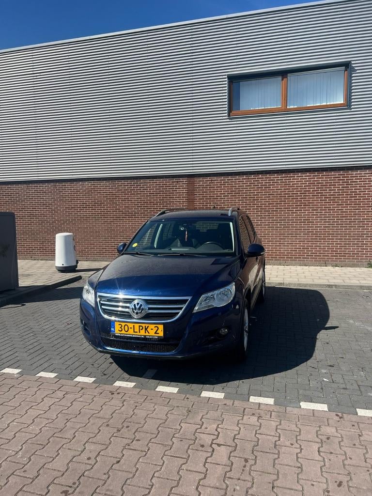 Volkswagen Tiguan 1.4 TSI 110KW 2010 Blauw, Voorwielaandrijving, 15 km/l, 1800 kg, Zwart