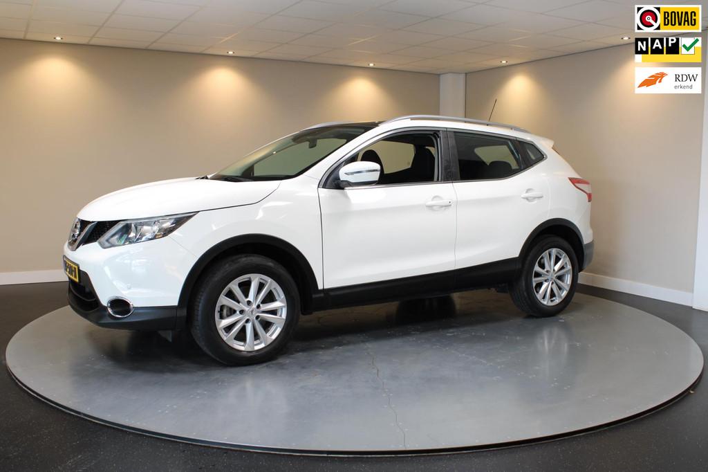 Nissan Qashqai 1.2 Acenta *2de Eigenaar* Trekhaak|Panodak|Cr, Voorwielaandrijving, Euro 6, 4 cilinders, 116 pk