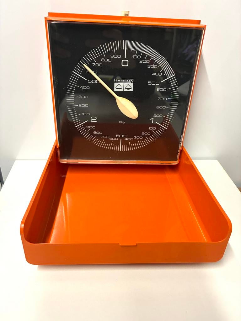 Prachtige retro Hanson weegschaal, Ophalen of Verzenden, Huis en Inrichting