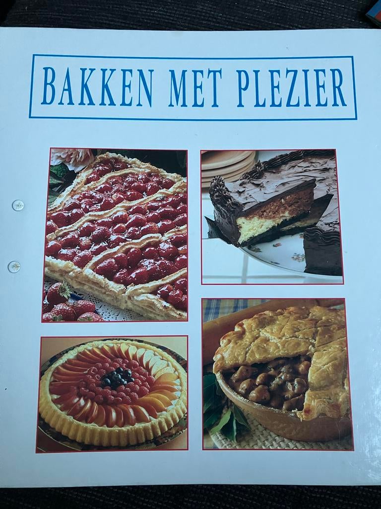 Bakken met Plezier - map met receptbladen, Boeken, Ophalen of Verzenden, Gelezen, Nederland en België