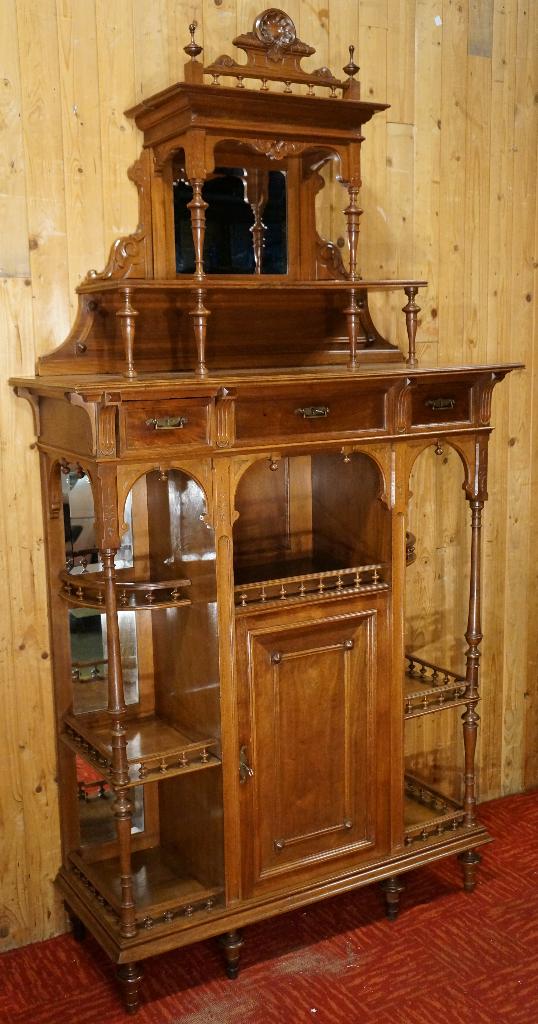 Antiek Boekenkast tweedeurskast meidenkast Hal servies kast, Antiek en Kunst, Ophalen