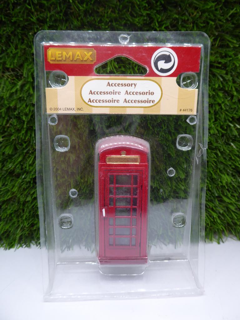 Lemax Item -  Telephone booth - ik ruim op, Ophalen of Verzenden, Nieuw