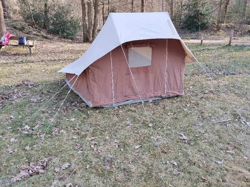 De Waard Bergeend tent, Caravans en Kamperen, Tenten, tot en met 3, Gebruikt, Ophalen of Verzenden