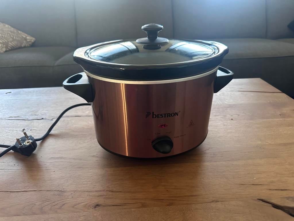 Slowcooker, Ophalen of Verzenden, Zo goed als nieuw