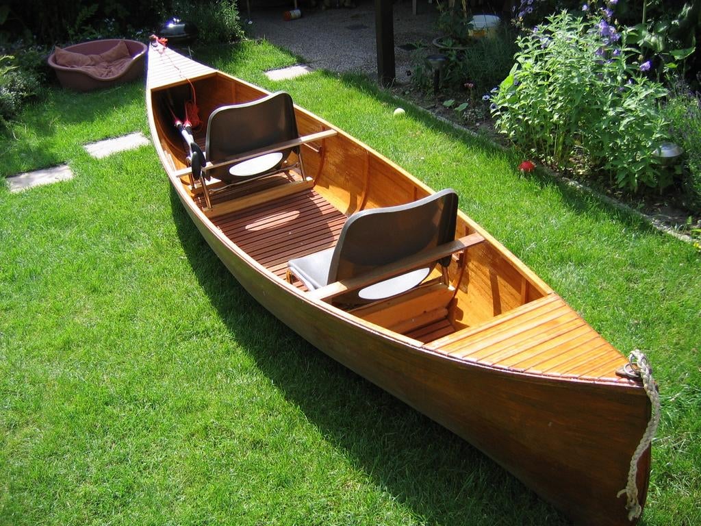 Handgemaakte kano (opknapper), Watersport en Boten, Ophalen, Gebruikt, Twee personen, Canadese kano of Open kano