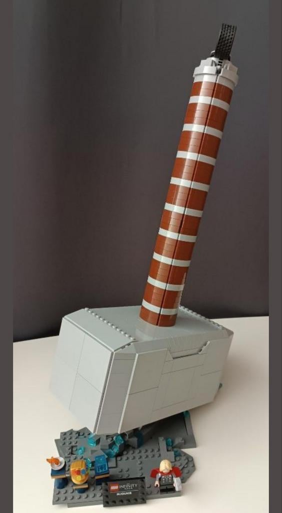 Lego 76209 Marvel Super Heroes Mjolnir Hamer van Thor, Ophalen of Verzenden, Zo goed als nieuw, Complete set, Lego