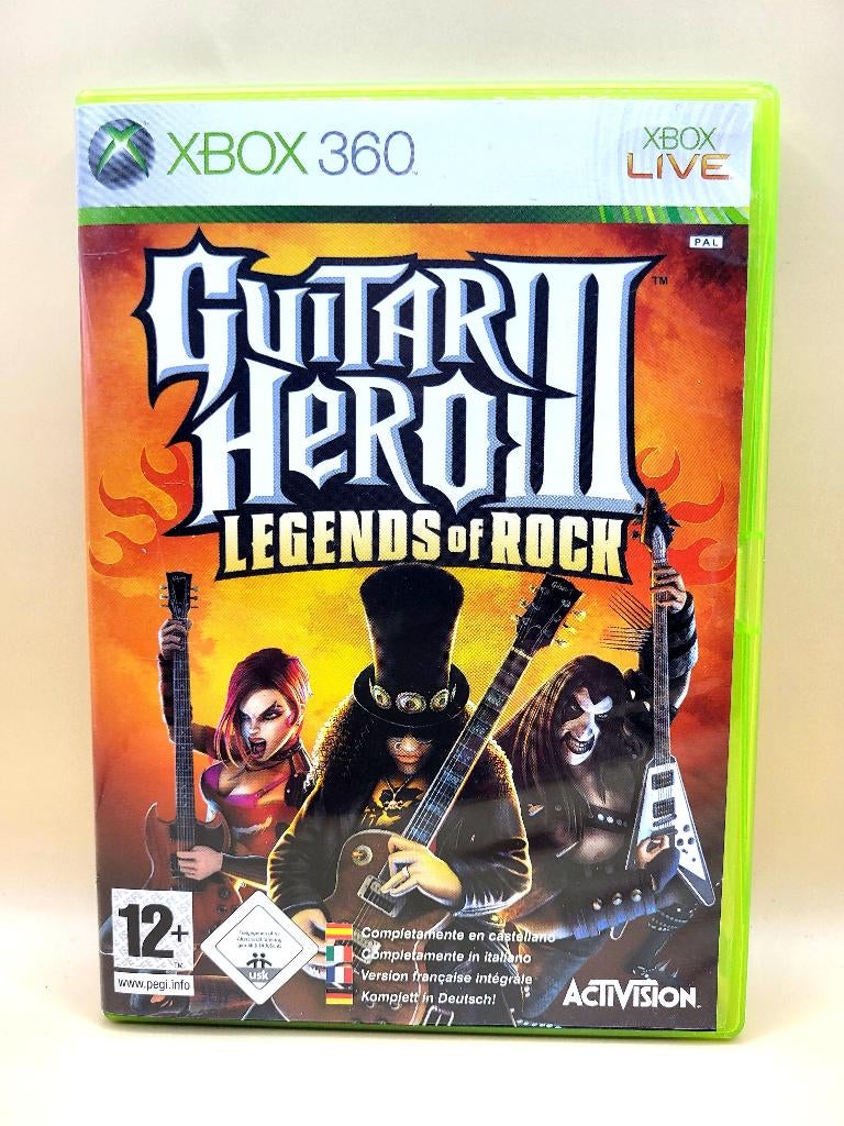 Guitar Hero III 3: Legends of Rock (Game Only) - Xbox 360, Muziek, Microsoft, Eén computer, Ophalen of Verzenden