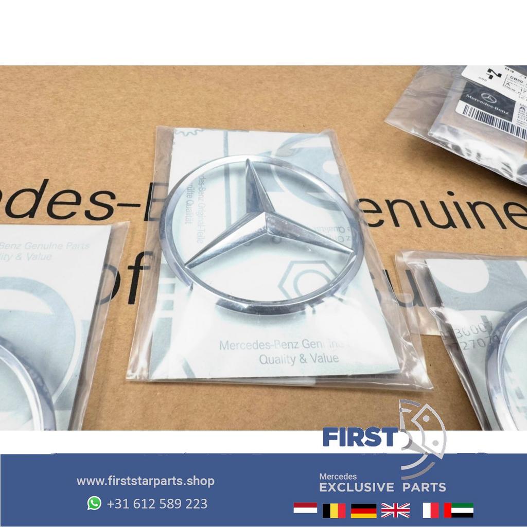 W177 A KLASSE STER Kofferbak LOGO achterklep EMBLEEM CHROOM, Auto-onderdelen, Gebruikt, -, Ophalen of Verzenden, -