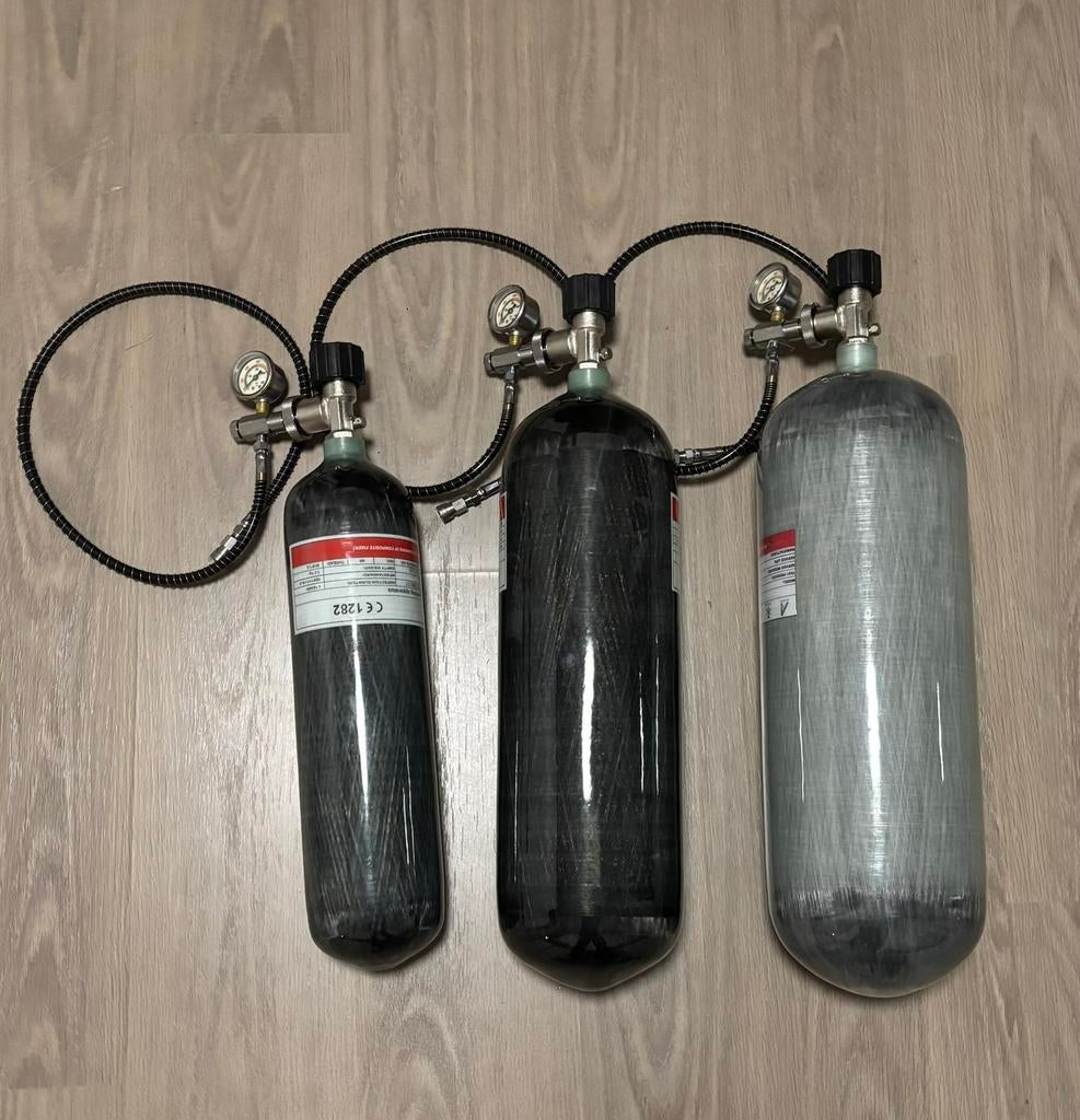 Compleet vulpakket - PCP Luchtbuks - Carbon - 300 bar!, Ophalen of Verzenden, Nieuw