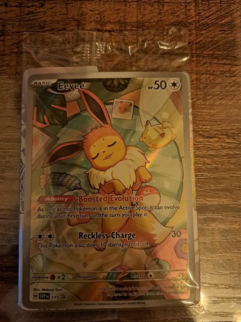 Eevee Promo potentie voor PSA 10, Ophalen of Verzenden, Nieuw