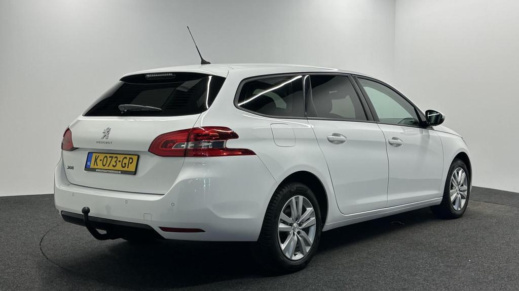 Peugeot 308 SW 1.2 PureTech Active Pack CAMERA TREKHAAK NACI, Auto's, Voorwielaandrijving, Stof, 1199 cc, Met garantie (alle)