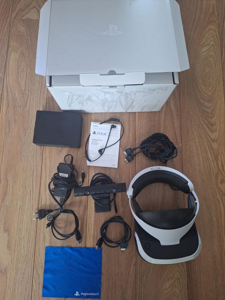 PlayStation VR V2 Complete Set - playstation 4 en 5, S, VR-bril, Ophalen of Verzenden, Zo goed als nieuw