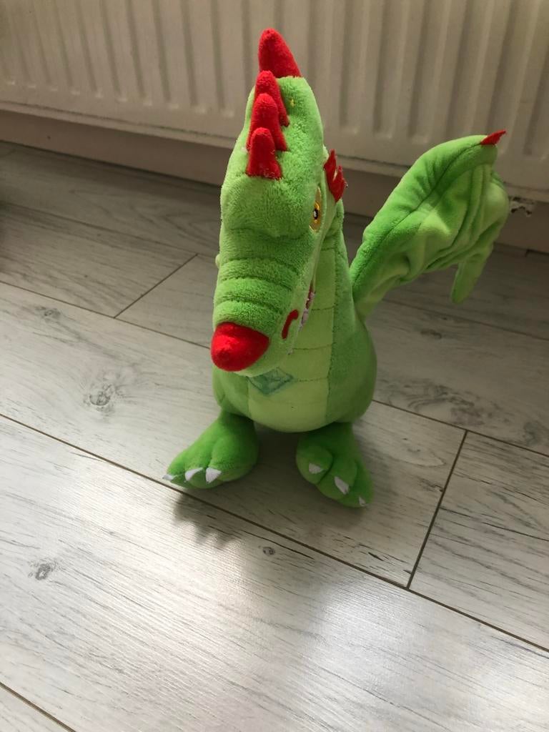 Efteling Draak Knuffel - Joris en de Draak, Ophalen of Verzenden, Gebruikt, Overige typen