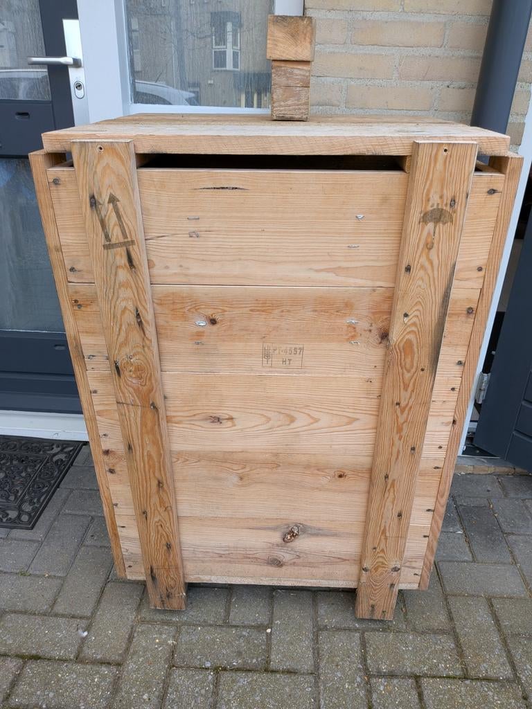 Houten kratten voor opslag of projecten - Diverse maten, Doe-het-zelf en Verbouw, Kratten en Dozen, Ophalen, Gebruikt, 100 cm of meer