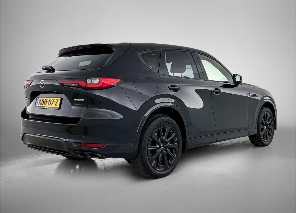 Mazda CX-60 2.5 e-SkyActiv PHEV Homura Plus / Pano / Stoelko, Automaat, 12 maanden, Gebruikt, Zwart