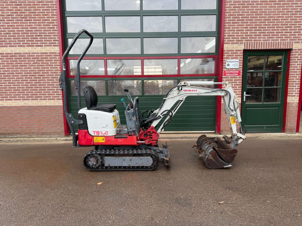 2012 Takeuchi TB108 minikraan minigraafmachine, Niet ingevuld, Niet ingevuld, Niet ingevuld