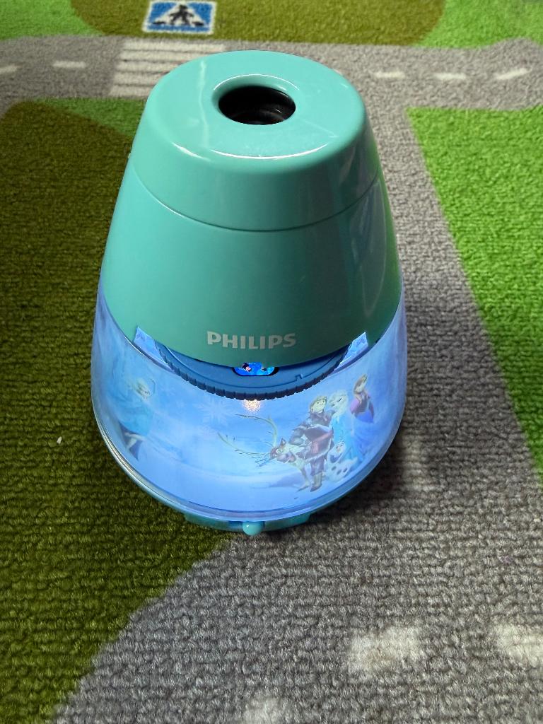 LED nachtlampje en projector Frozen Disney, Ophalen of Verzenden, Zo goed als nieuw, Lamp