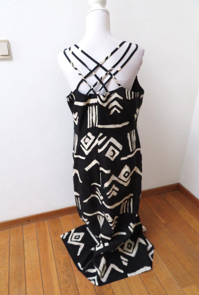 A42 UMLAUF & KLEIN linnen jurk (voor foto2) zwart maat 42, Zwart, Maat 42/44 (L), Nieuw, Ophalen of Verzenden