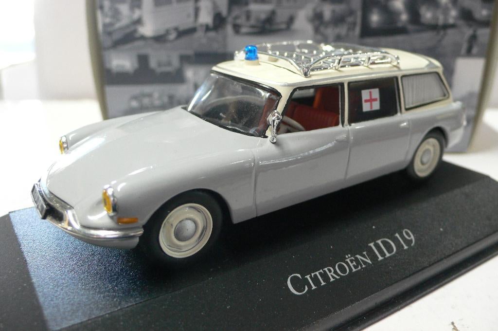 citroen id 19 - ambulance - altaya  1/43, Verzenden, Nieuw, Auto, Overige merken