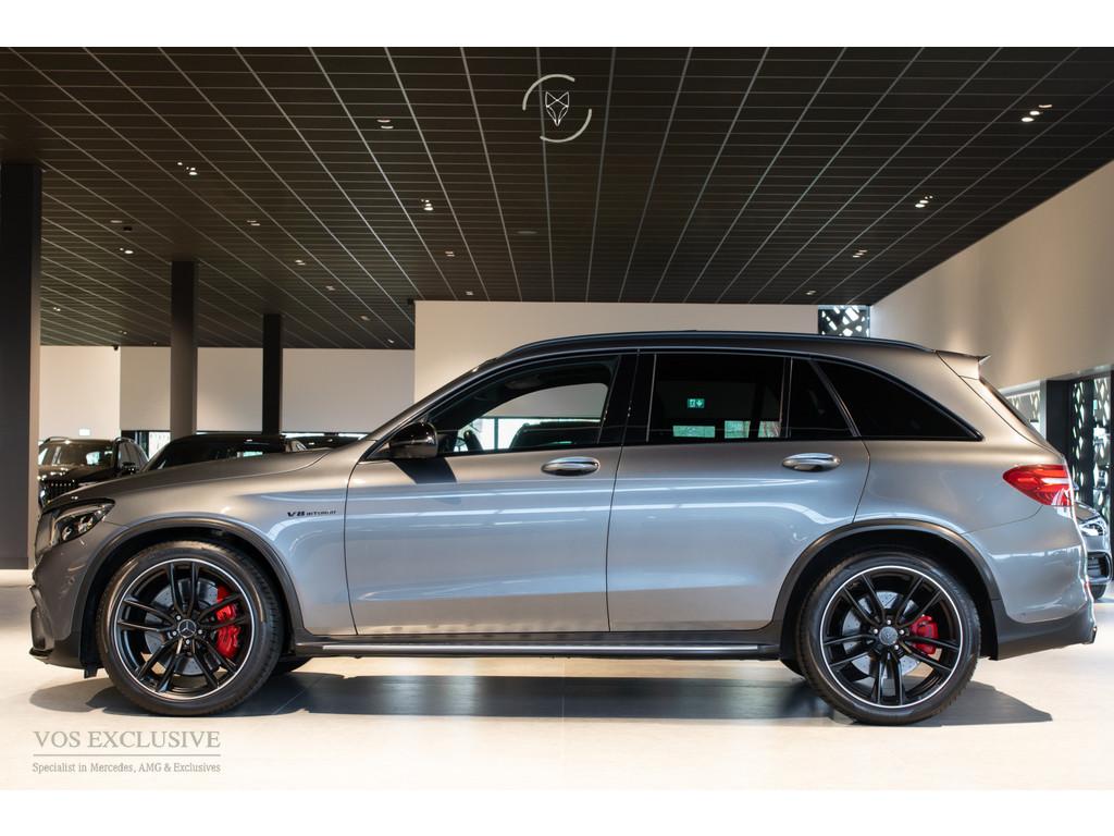 Mercedes-Benz GLC AMG 63 S 4M Night|Burmester|360|ACC|HUD|, Auto's, 510 pk, 120 €/maand, Leder, Vierwielaandrijving