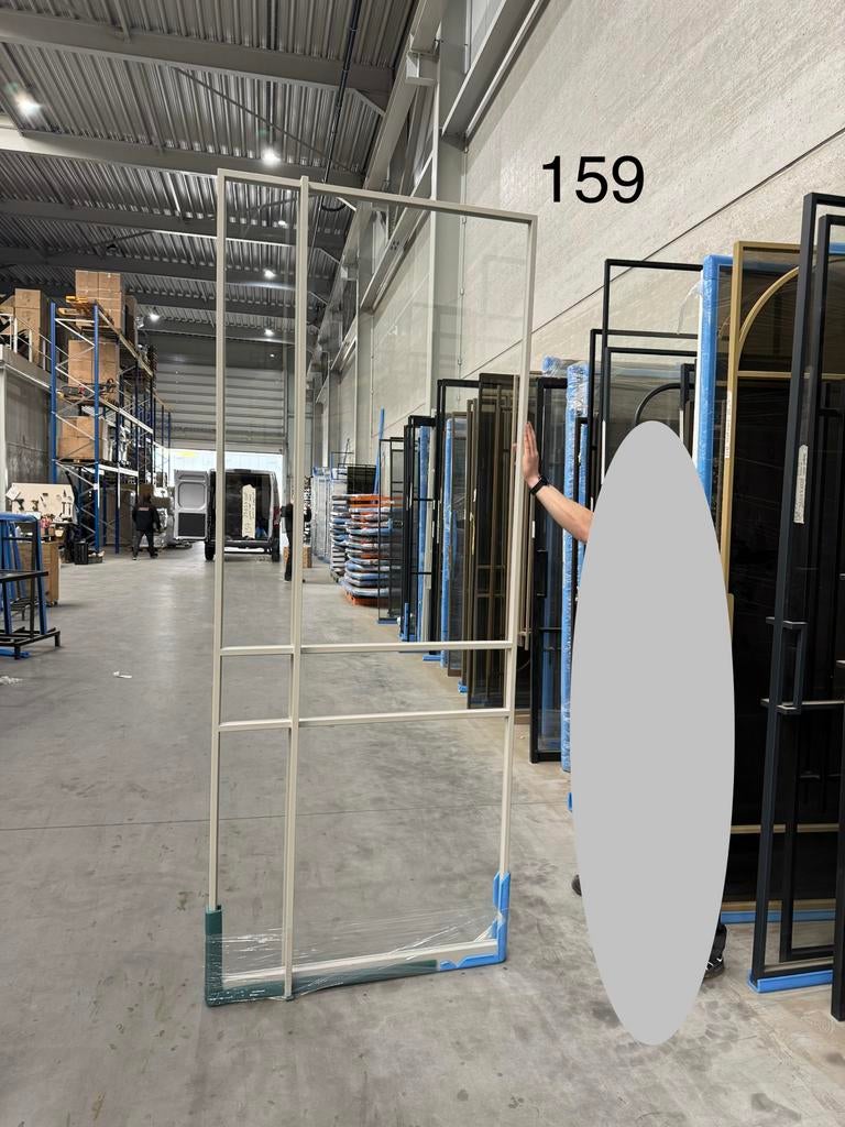 Taatsdeur beige Ral7044 2563 x 1018 exacte maat sale *159, Doe-het-zelf en Verbouw, Deuren en Horren, 100 tot 120 cm, Firma Hout en Staal