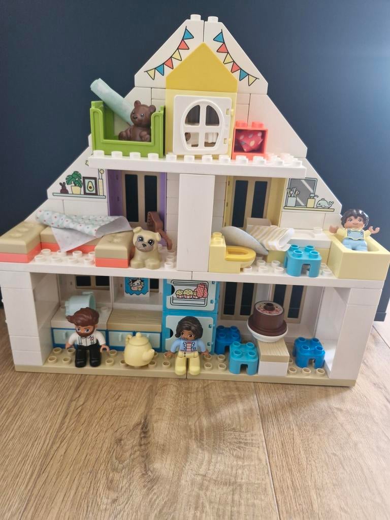 Duplo 10929 Modulair Speelhuis, Ophalen of Verzenden, Zo goed als nieuw, Poppenhuis