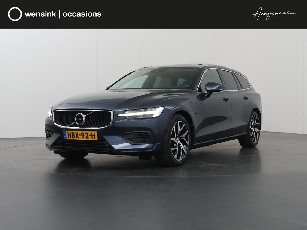 Volvo V60 2.0 T6 Recharge AWD R-Design | Panoramadak | Conto, Auto's, Gebruikt, Euro 6, 4 cilinders, Blauw