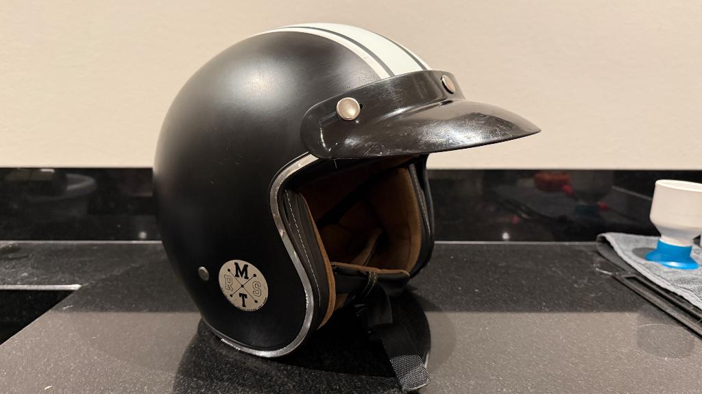 Scooter Helm, Fietsen en Brommers, Brommerhelmen, Ophalen of Verzenden, Gebruikt