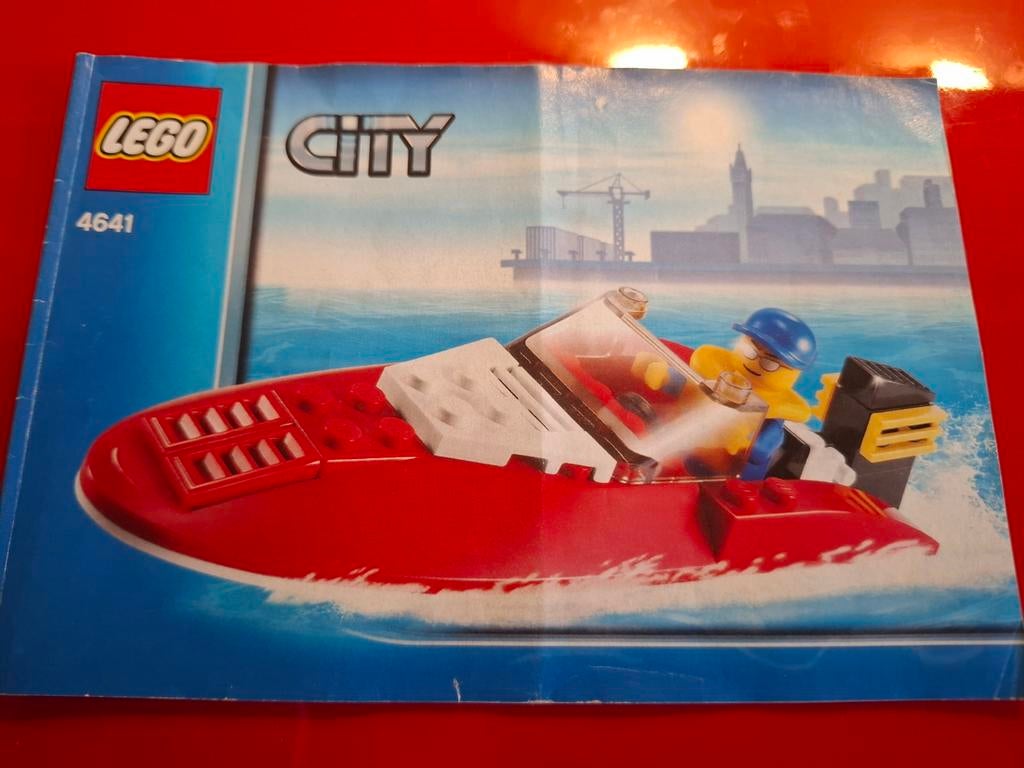 Speedboot 4641, Ophalen of Verzenden, Zo goed als nieuw, Complete set, Lego
