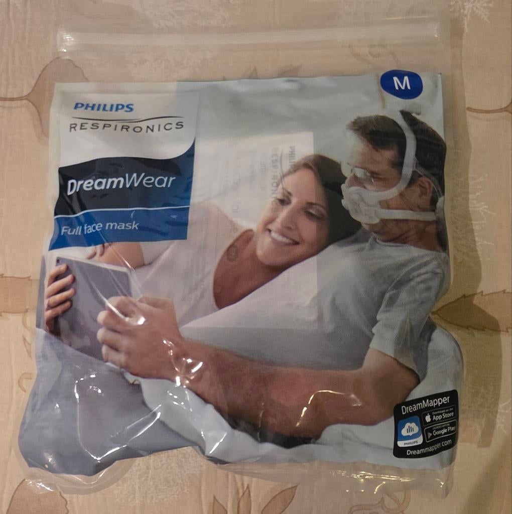 Philips Dreamwear Full Face cpap Masker 
Maat M, Diversen, Ophalen, Nieuw