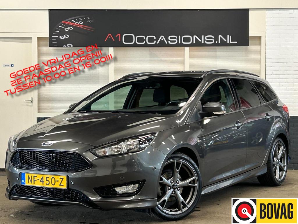 Ford FOCUS Wagon 1.0 ST-Line (bj 2017), Stof, Gebruikt, Euro 6, Origineel Nederlands