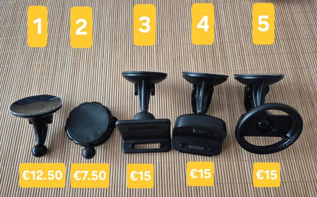 TomTom Zuignap Houders voor Diverse Modellen, Auto diversen, Autonavigatie, Ophalen of Verzenden