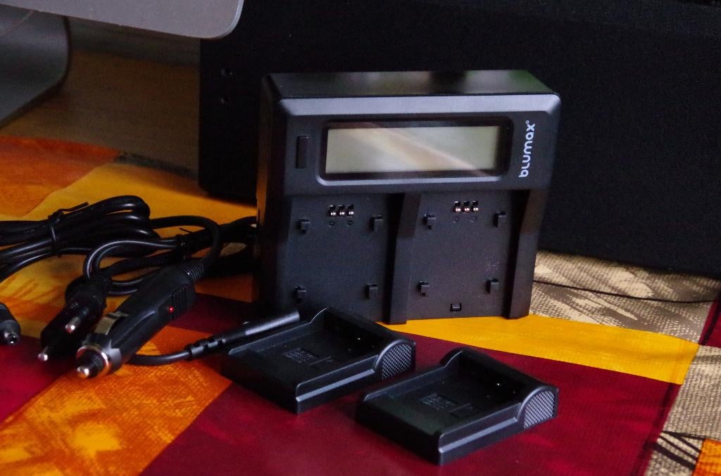 Blumax oplader voor Panasonic DMW-BLG10, Ophalen of Verzenden, Zo goed als nieuw