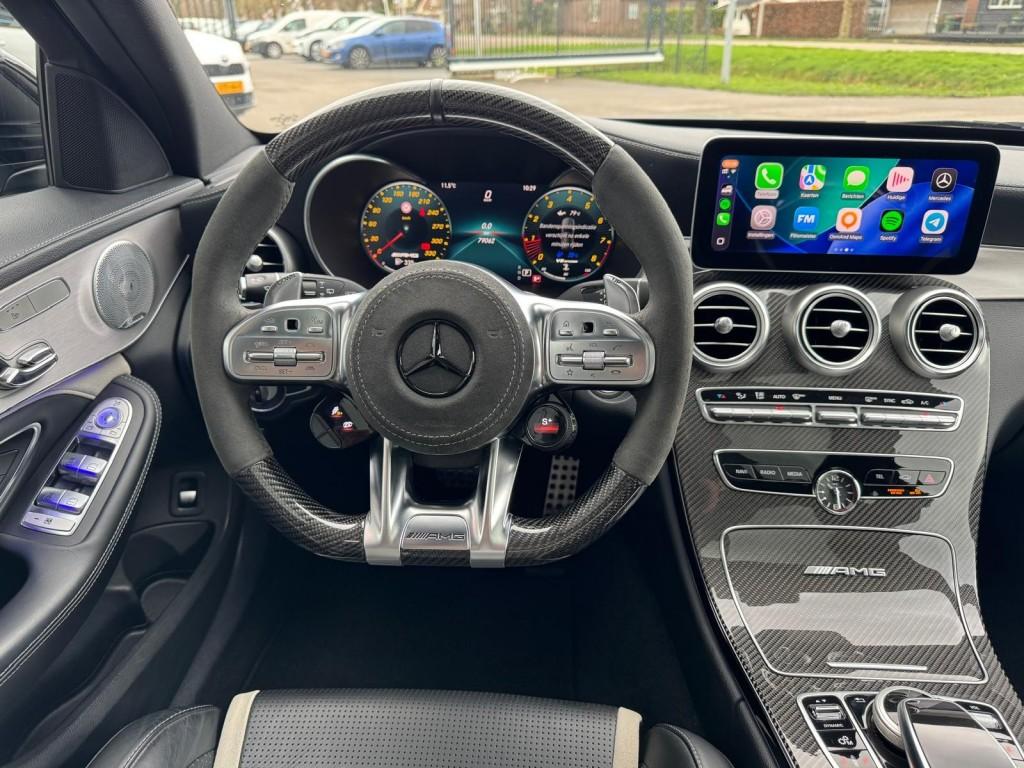 Mercedes-benz C-KLASSE C63 S AMG Premium plus Facelift Sport, Automaat, Achterwielaandrijving, 8 cilinders, USB