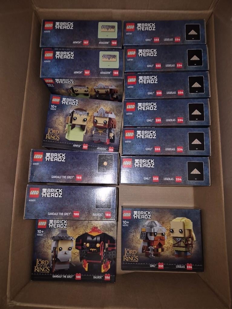 Lego BrickHeadz Lord of the Rings Gandalf & Balrog Set NIEUW, Kinderen en Baby's, Speelgoed | Duplo en Lego, BrickHeadz, Lego
