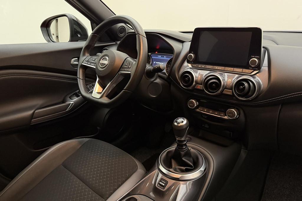 Nissan Juke 1.0 DIG-T N-Connecta | Apple carplay/ Android au, Voorwielaandrijving, Stof, Bedrijf, Handgeschakeld