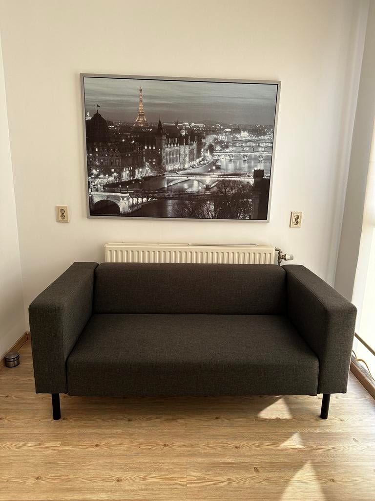 JYSK Bank KARISE 2,5-zits antracietgrijs, 150 tot 200 cm, Driepersoons, 75 tot 100 cm, Ophalen of Verzenden