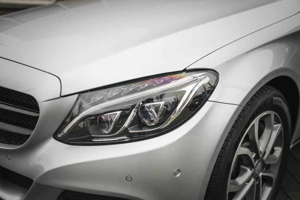 Mercedes-benz C-KLASSE C 350 E, burmeister, pano zuinig, sto, Automaat, Achterwielaandrijving, Gebruikt, Parkeerassistent