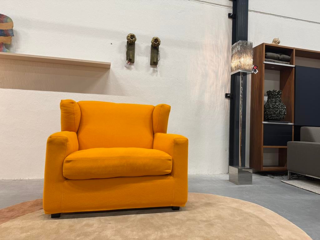 Nieuw Gelderland Sky High Fauteuil Design Bank Loveseat, 75 tot 100 cm, Ophalen of Verzenden, Rechte bank, Gelderland