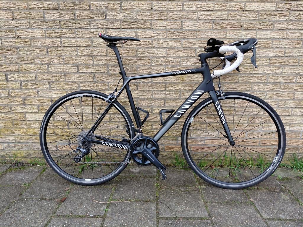 Canyon Ultimate CF SL racefiets, Fietsen en Brommers, Fietsen | Racefietsen, Gebruikt, Carbon, Heren, 57 tot 61 cm