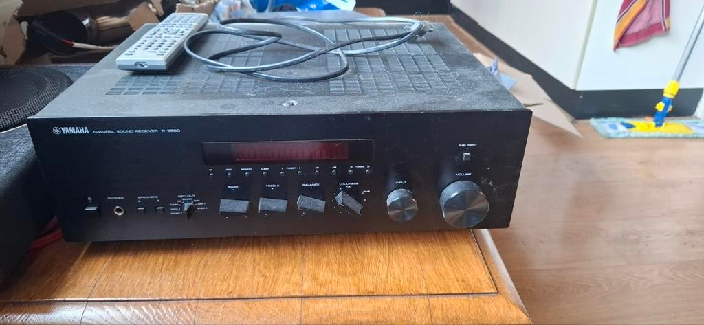 Kleur zwart yamaha natural receiver r-s500, Ophalen
