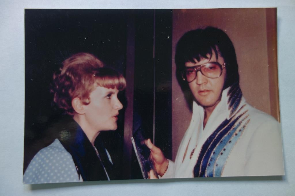 Elvis Presley foto, Ophalen of Verzenden, Zo goed als nieuw, Foto of Kaart