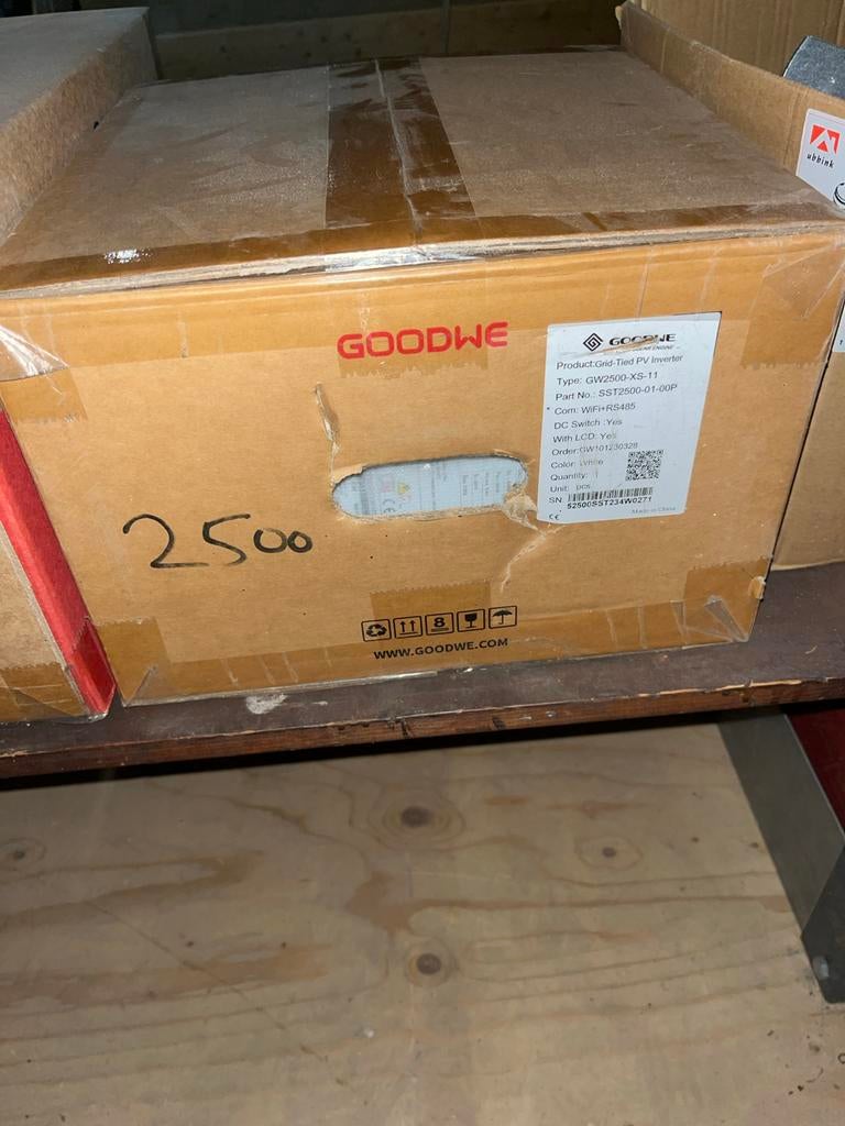 Goodwe GW2500XS-11 Zonnepanelen Omvormer met WiFi, Ophalen of Verzenden, Nieuw, Overige typen